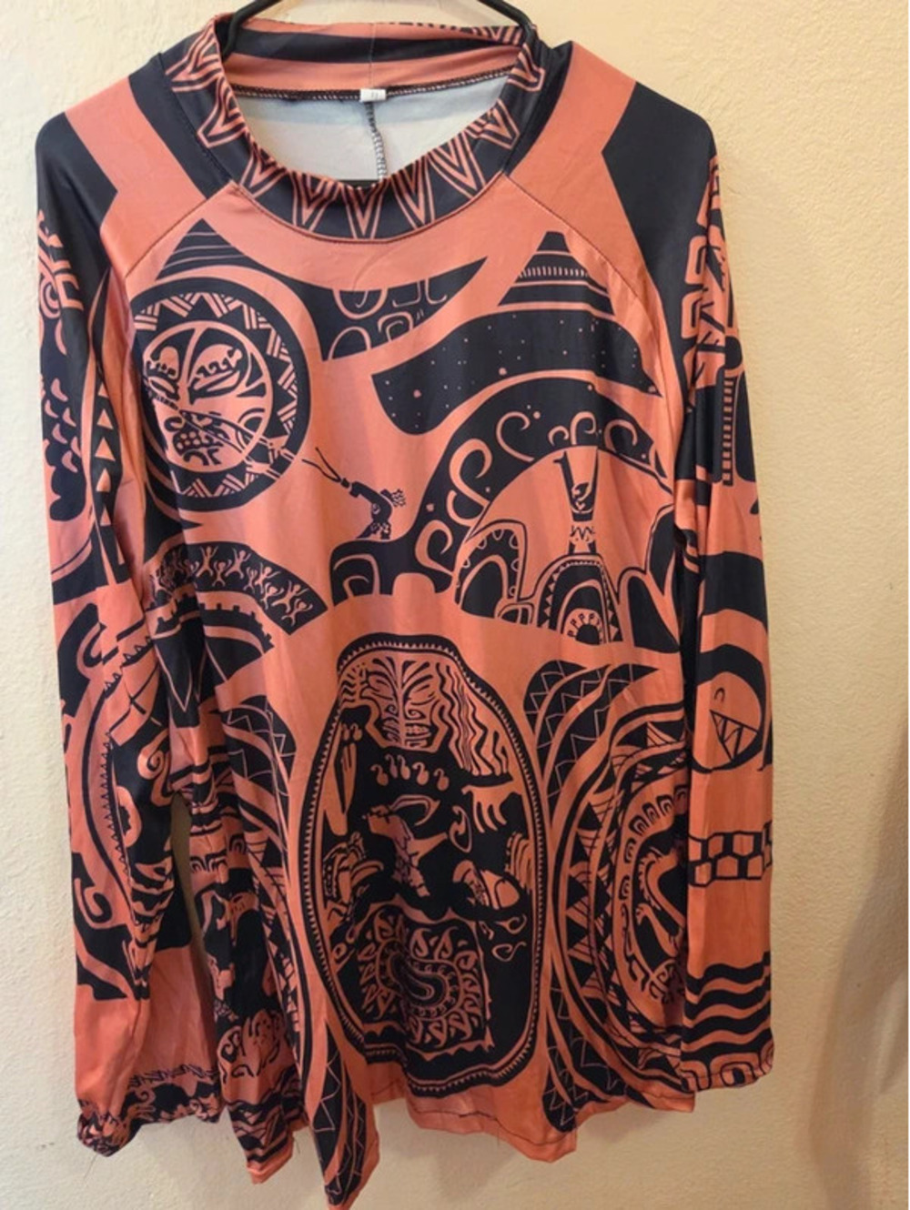 Maui tattoo. costume cosplay set with necklace